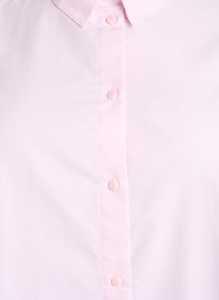 Long-sleeved cotton shirt, Pink, Packshot image number 2