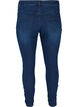 Jeggings in cotton blend, Dark blue denim, Packshot image number 1