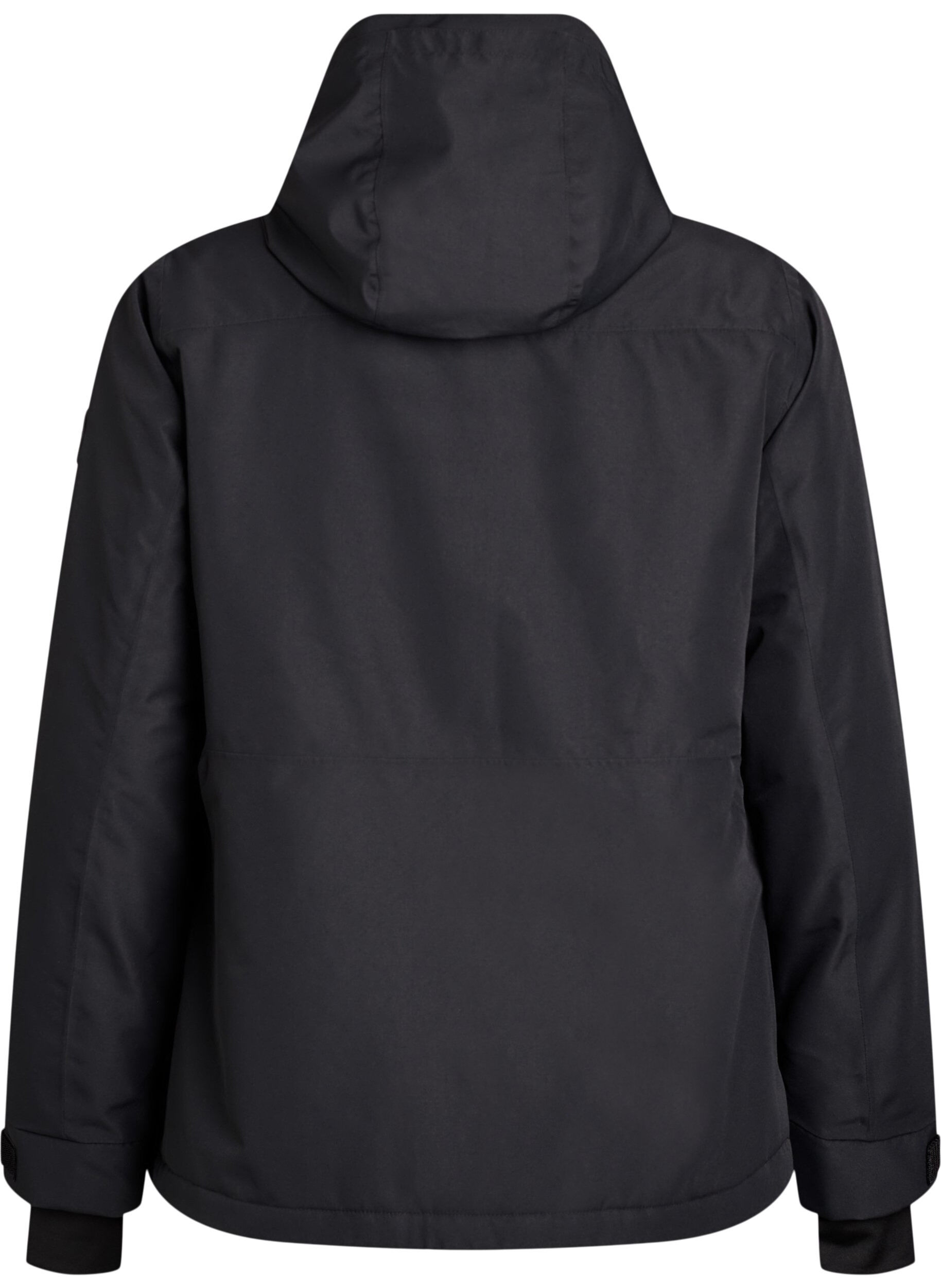 Zizzifashion Ski jacket with hood and zip pockets, Black, Packshot image number 1