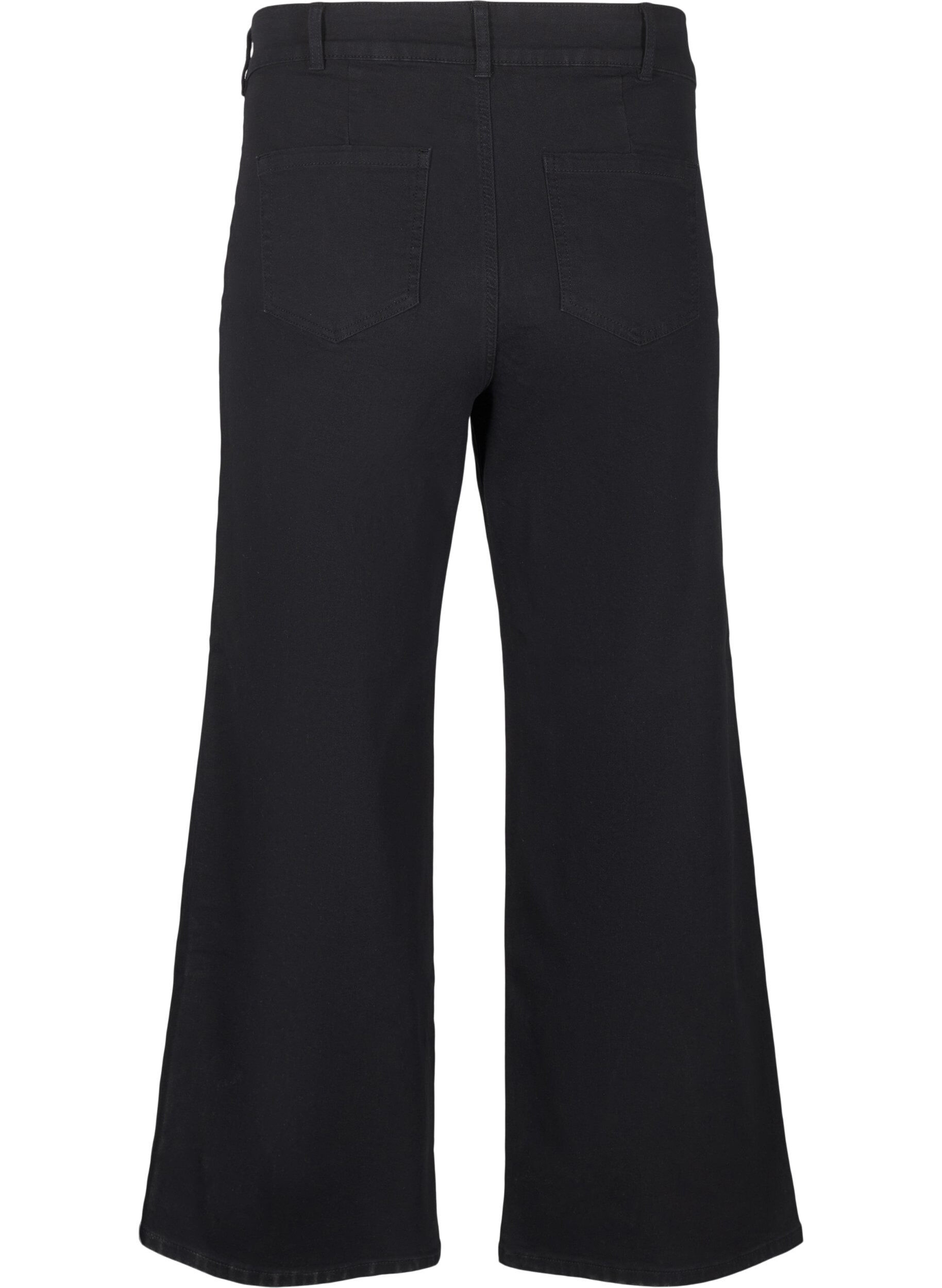 ZizzifashionWide-leg jeans, Black, Packshot image number 1