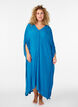 Kaftan beach dress with buttons, Blue, Model image number 0