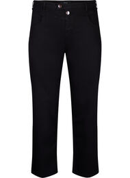 Regular fit Gemma jeans with a high waist, Black, Packshot