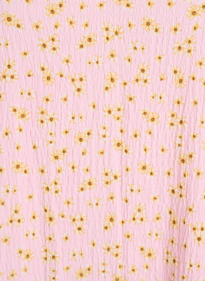 FLASH - Short-sleeved dress with V-neck, Rose, Packshot image number 2