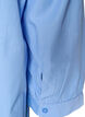 Blouse with smock and 3/4 sleeves, Blue, Packshot image number 3
