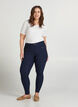 Close-fitting trousers with zip details, Night Sky, Model image number 3