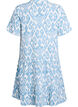 Short A-line dress in cotton muslin, Vanilla, Packshot image number 1