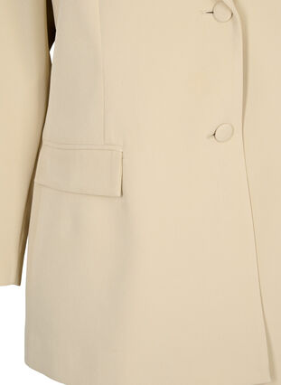 Classic blazer with button closure, Feather Gray, Packshot image number 2