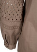 Long sleeve blouse with decorative details, Caribou, Packshot image number 3