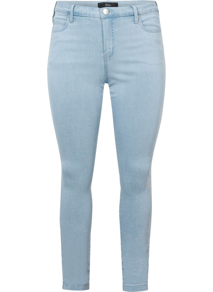 High-waisted super slim Amy jeans , Light Blue, Packshot image number 0