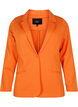 Simple blazer with button, Mandarin Orange, Packshot image number 0