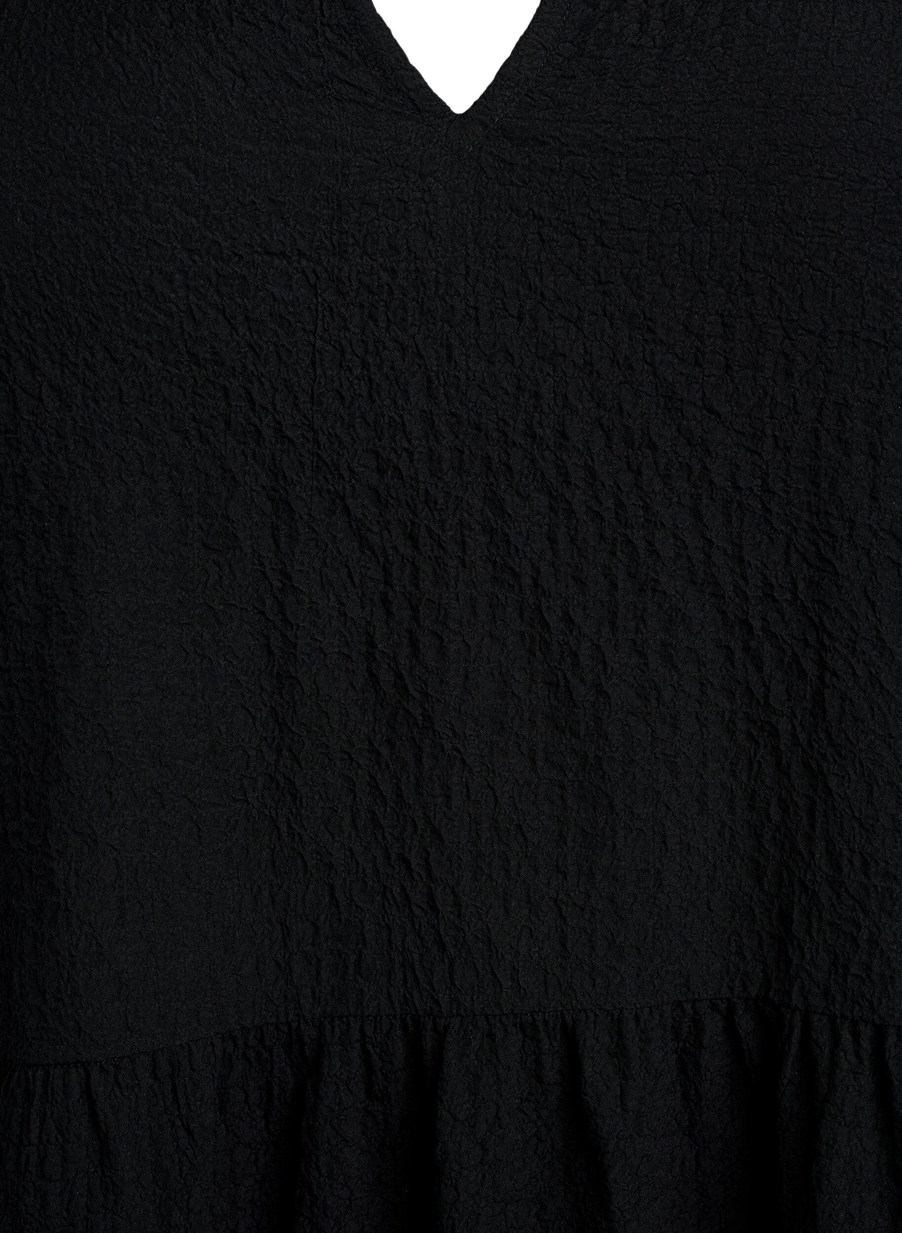 ZizzifashionShort A-line dress, Black, Packshot image number 2