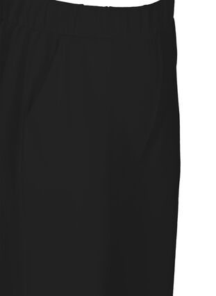 Loose trousers with 7/8 length, Black, Packshot image number 2