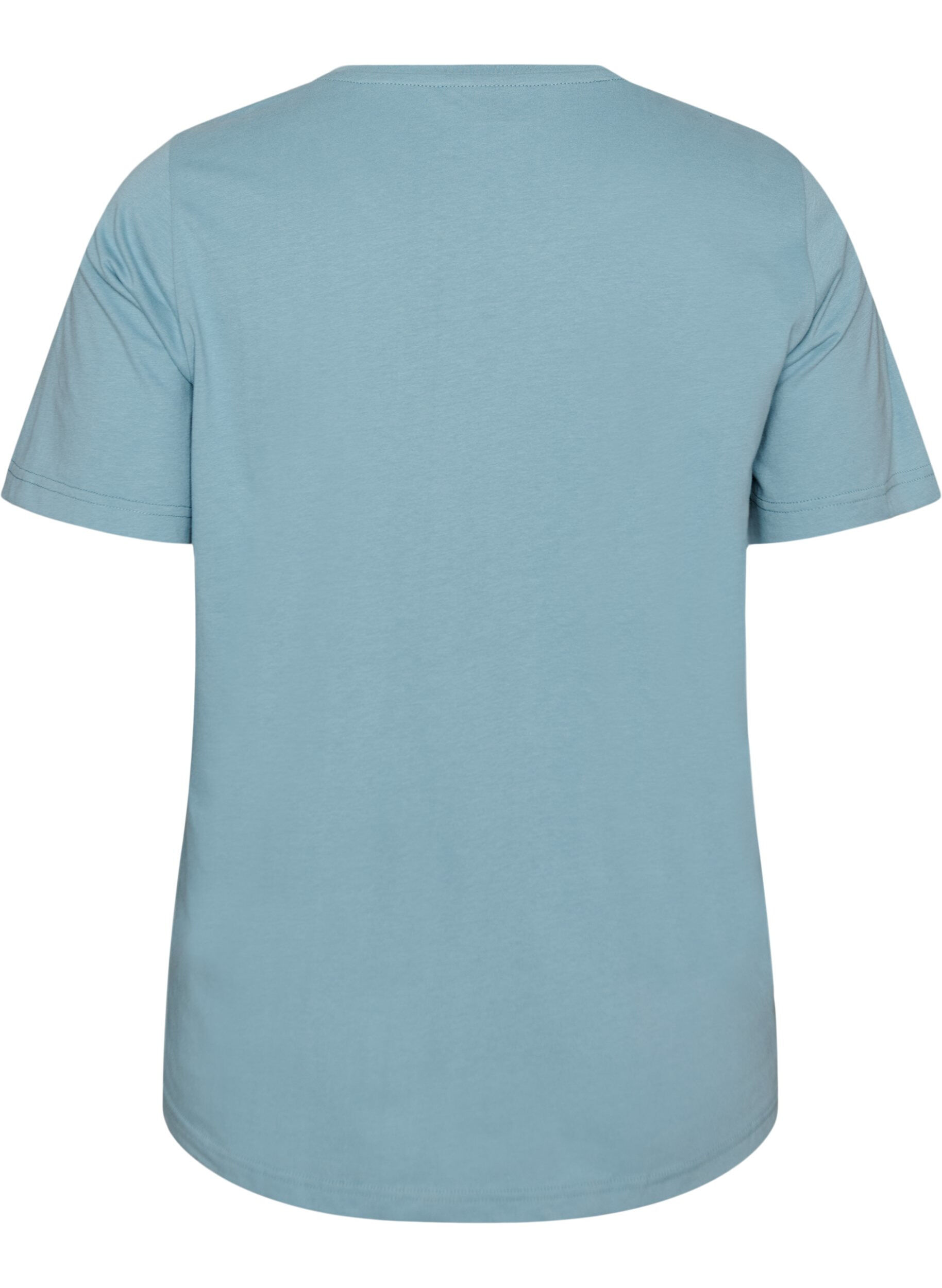 ZizzifashionT-shirt with motif, Blue, Packshot image number 1