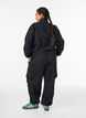 Trackpants with cargo pockets, Black, Model image number 1