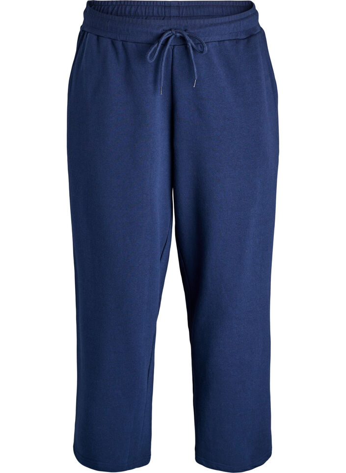 Sweatpants with pockets, Blue, Packshot image number 0