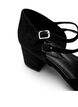 Wide fit - Pumps with double straps, Black, Packshot image number 3