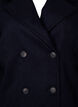 Short coat with double-breasted button closure, Blue, Packshot image number 2