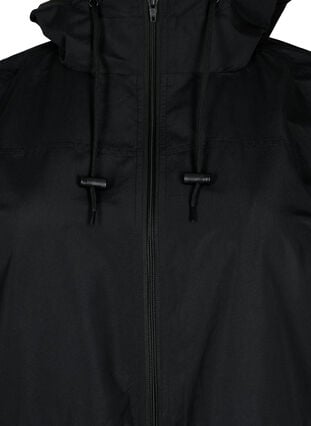 FLASH - Water-repellent parka with hood, Black, Packshot image number 2