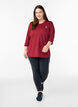 Sports top with 3/4 sleeves, Red, Model image number 1