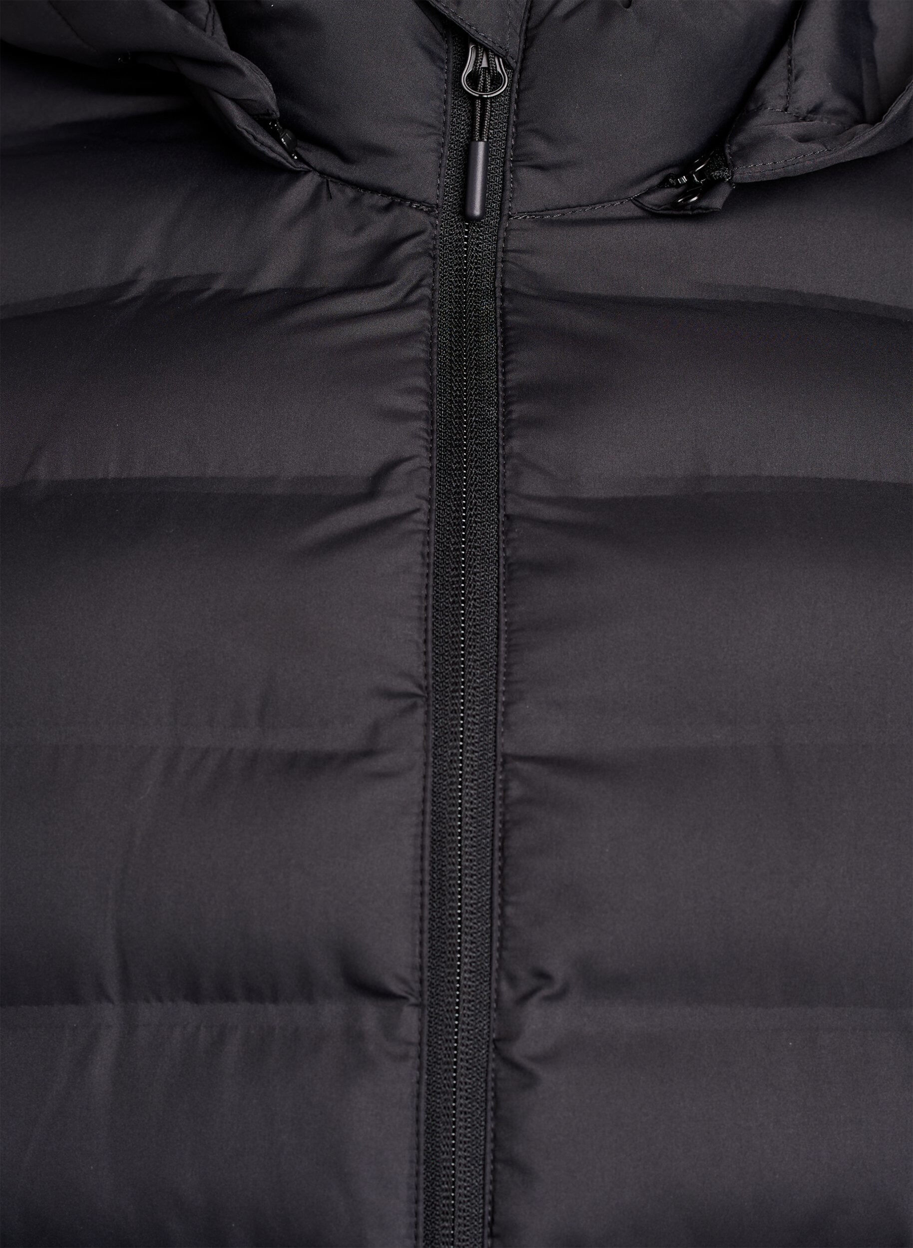 Zizzifashion Water-repellent lightweight jacket with hood, Black, Packshot image number 2