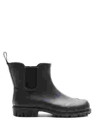 Short rubber boot in wide fit