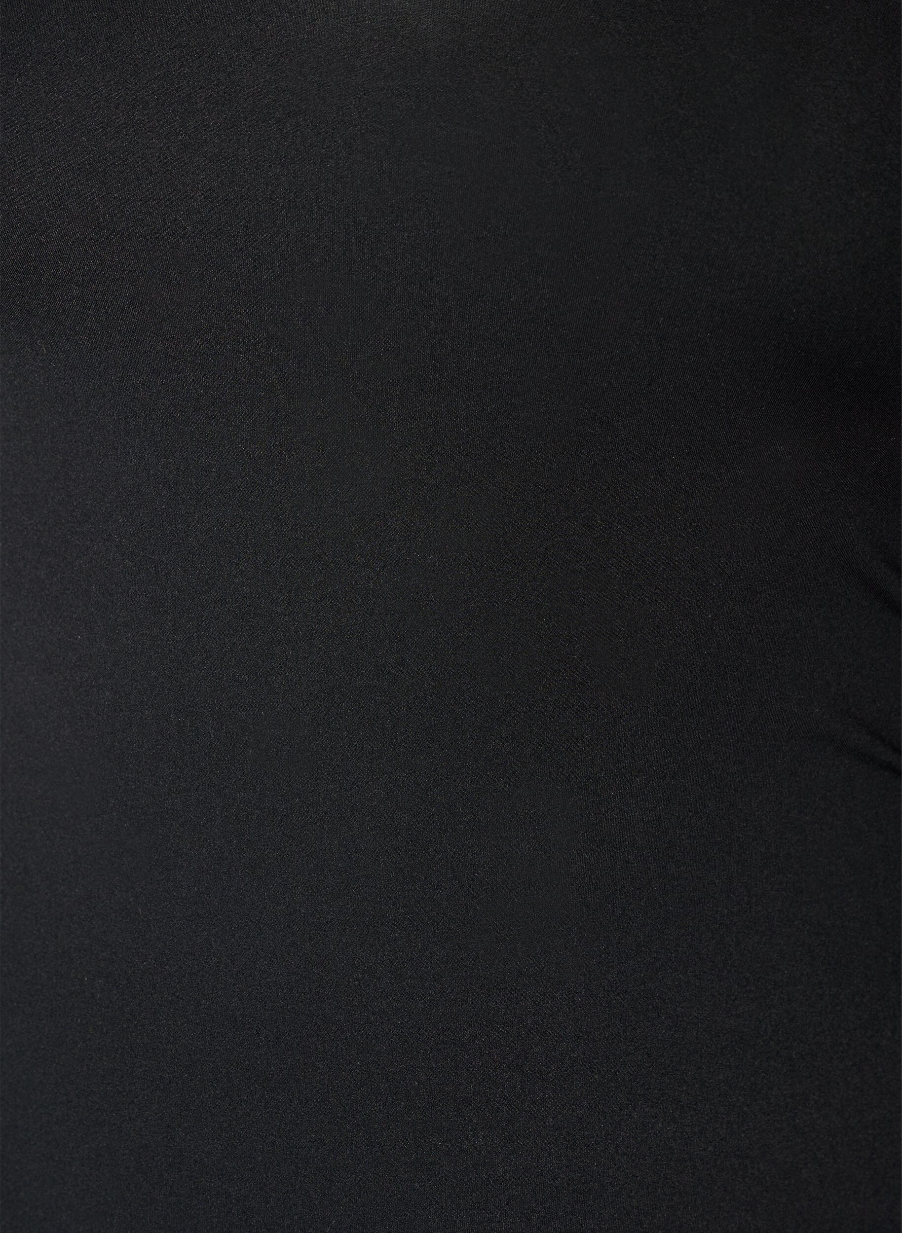 ZizzifashionSwimsuit with padded top and cut-out back detail, Black, Packshot image number 2