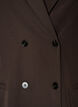 Double-breasted blazer with a loose fit, Brown, Packshot image number 2