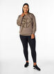 Sweatshirt with a motif, Walnut, Model image number 2