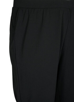 FLASH - Trousers with straight fit, Black, Packshot image number 2
