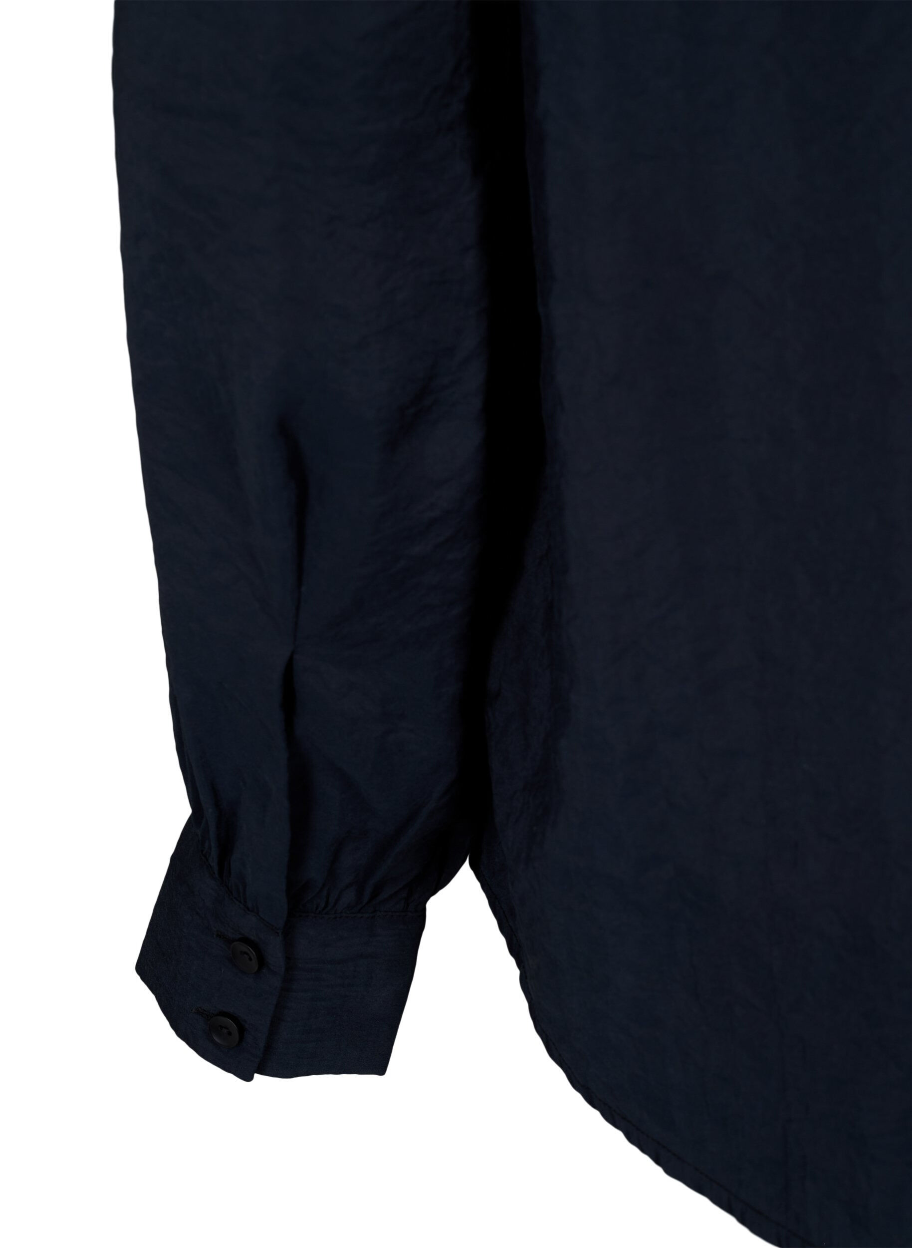 Zizzifashion Long-sleeved shirt in TENCEL&trade; Modal, Black, Packshot image number 3