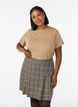Checked skirt, Brown, Model image number 0