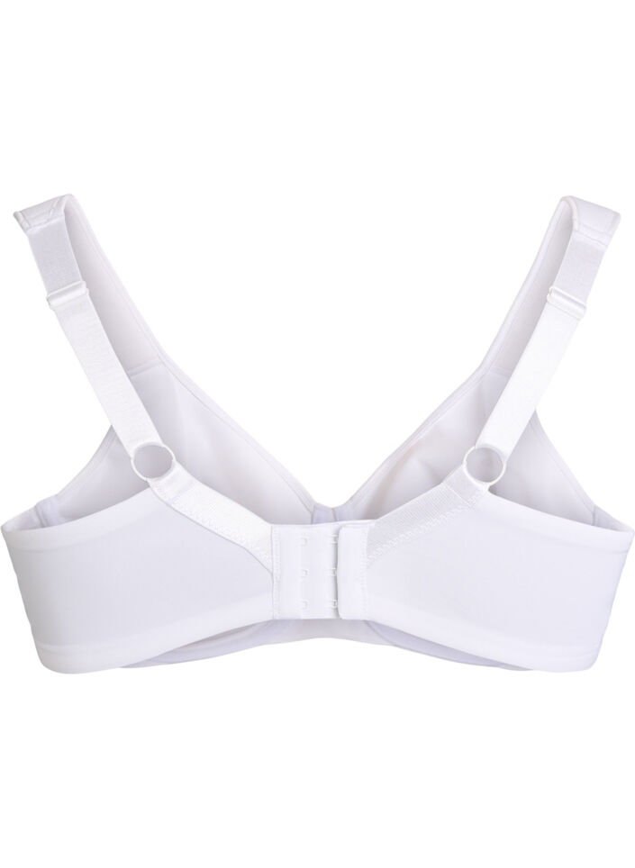 Minimizer bra with padded straps, White, Packshot image number 1