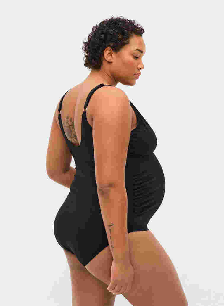 Maternity swimsuit, Black, Model image number 1