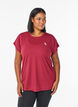 Solid-coloured training T-shirt, Red, Model image number 0
