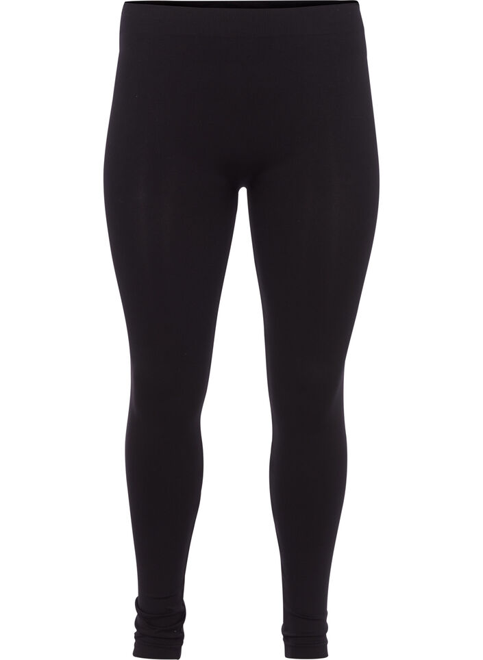 Seamless leggings, Black, Packshot image number 0