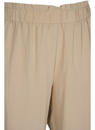 Loose viscose shorts, Oxford Tan, Packshot image number 2