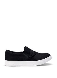 Wide fit slip-on with knot detail