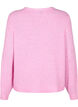 Knitted cardigan with wool and buttons, Begonia Pink Mel., Packshot image number 1