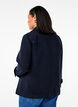 Short wool coat with pockets, Dark Navy, Model image number 1