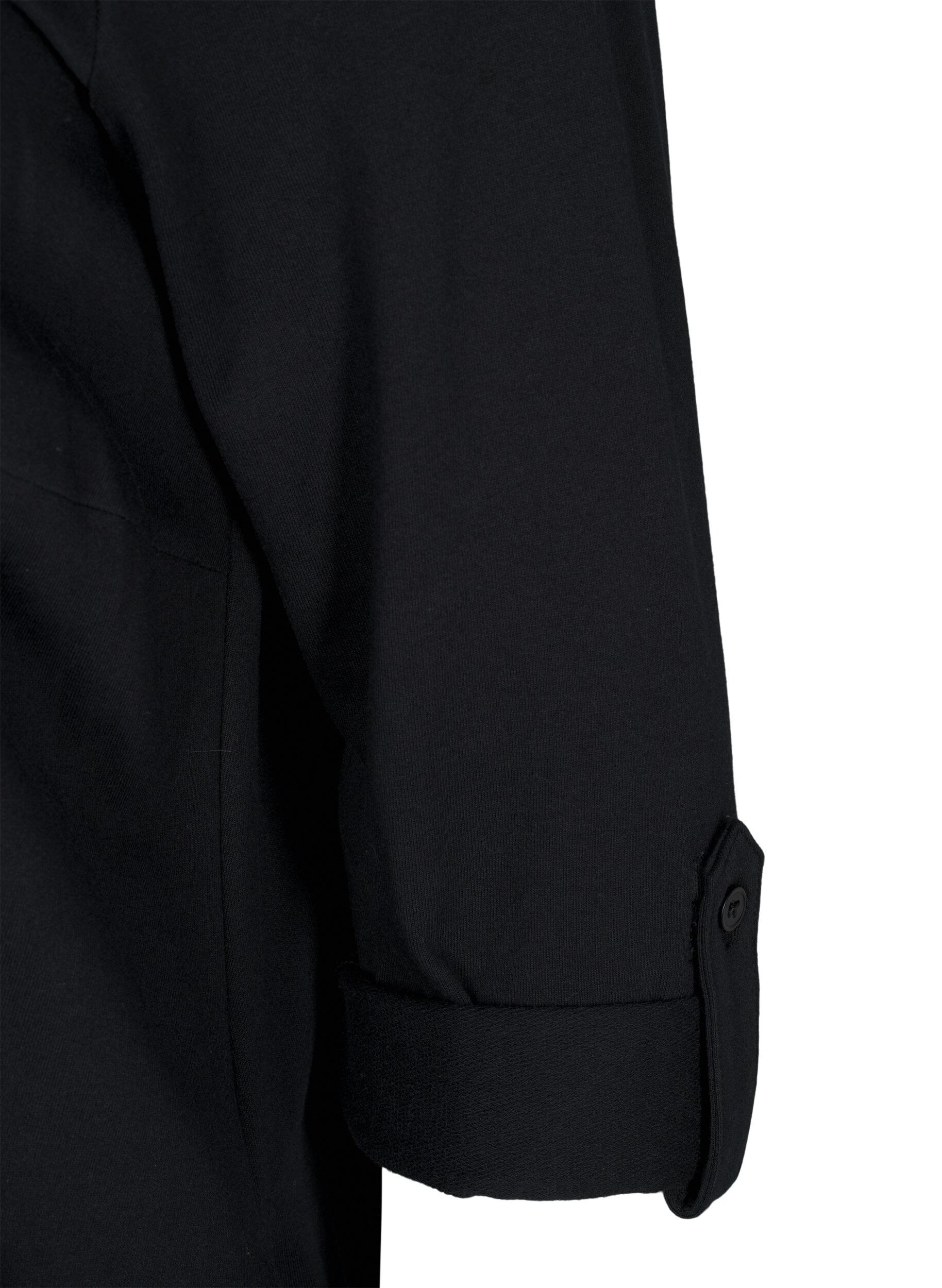 Zizzifashion Balloon dress with pockets, Black, Packshot image number 3