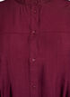 Viscose shirt with A-line shape, Red, Packshot image number 2