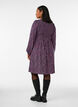 Dress with a smocked top and ditsy floral pattern, Blue, Model image number 2
