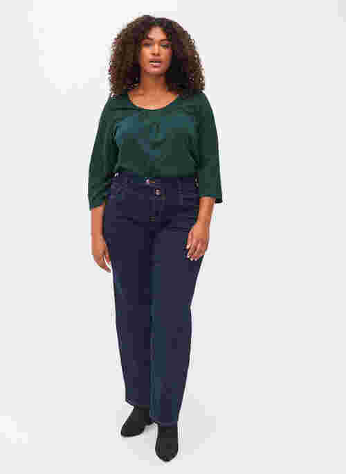 Regular fit Gemma jeans with a high waist