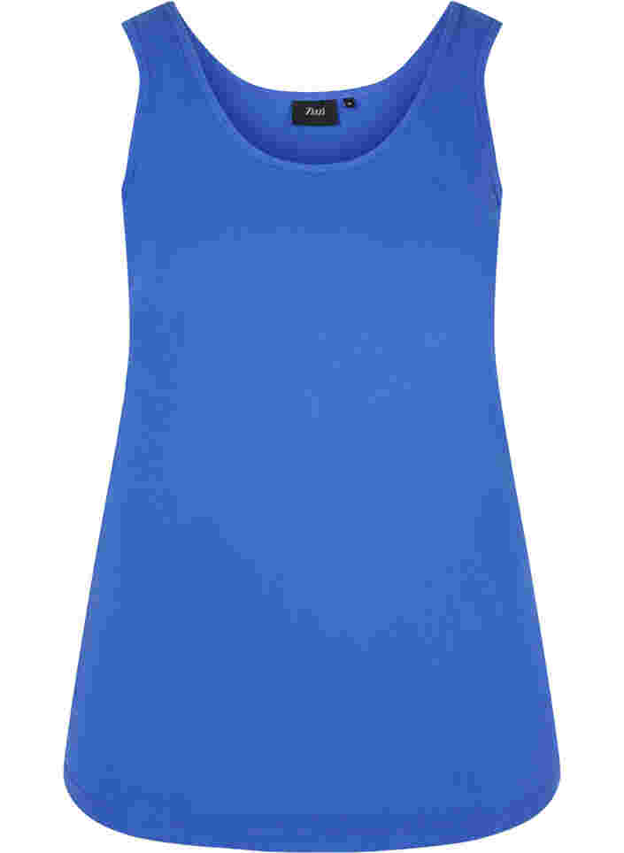 Basic top, Dazzling Blue, Packshot image number 0