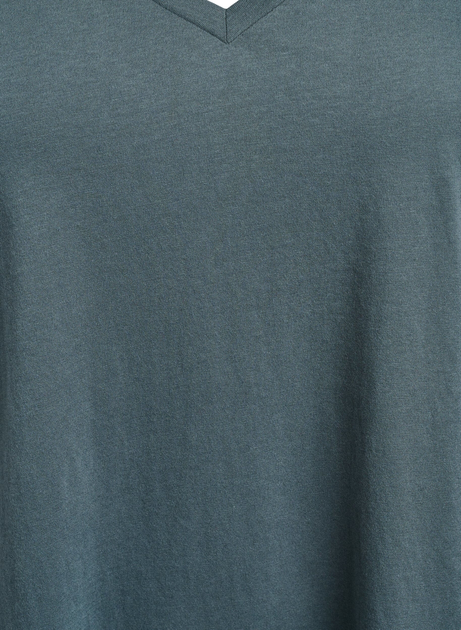 ZizzifashionV-neck T-shirt, Green, Packshot image number 2
