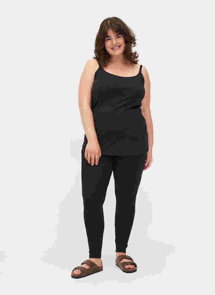 Maternity top with breastfeeding function, Black, Model image number 3