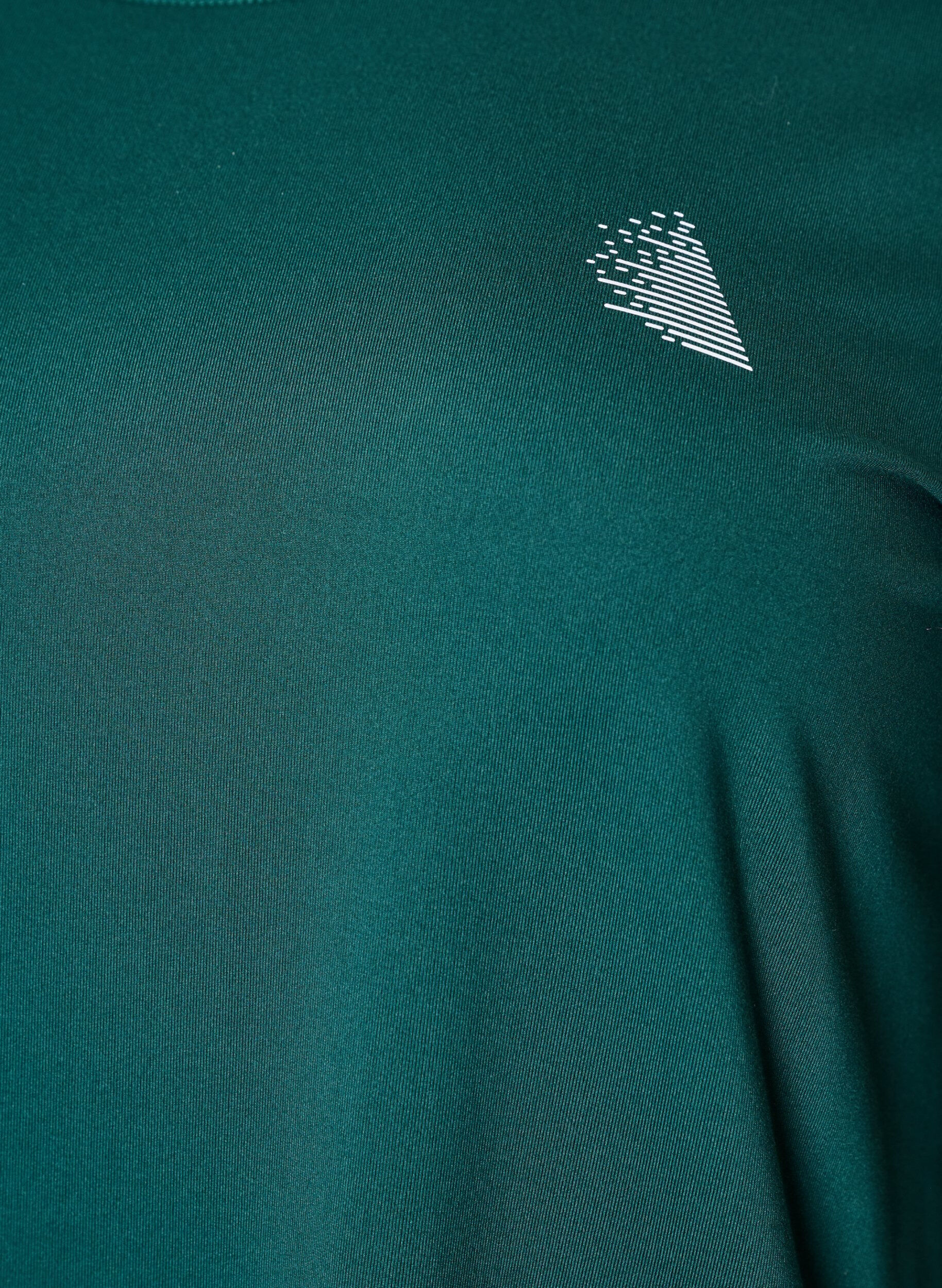 ZizzifashionSports top with 3/4 sleeves, Green, Packshot image number 2