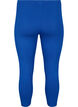 Basic 3/4-length viscose leggings, Blue, Packshot image number 1