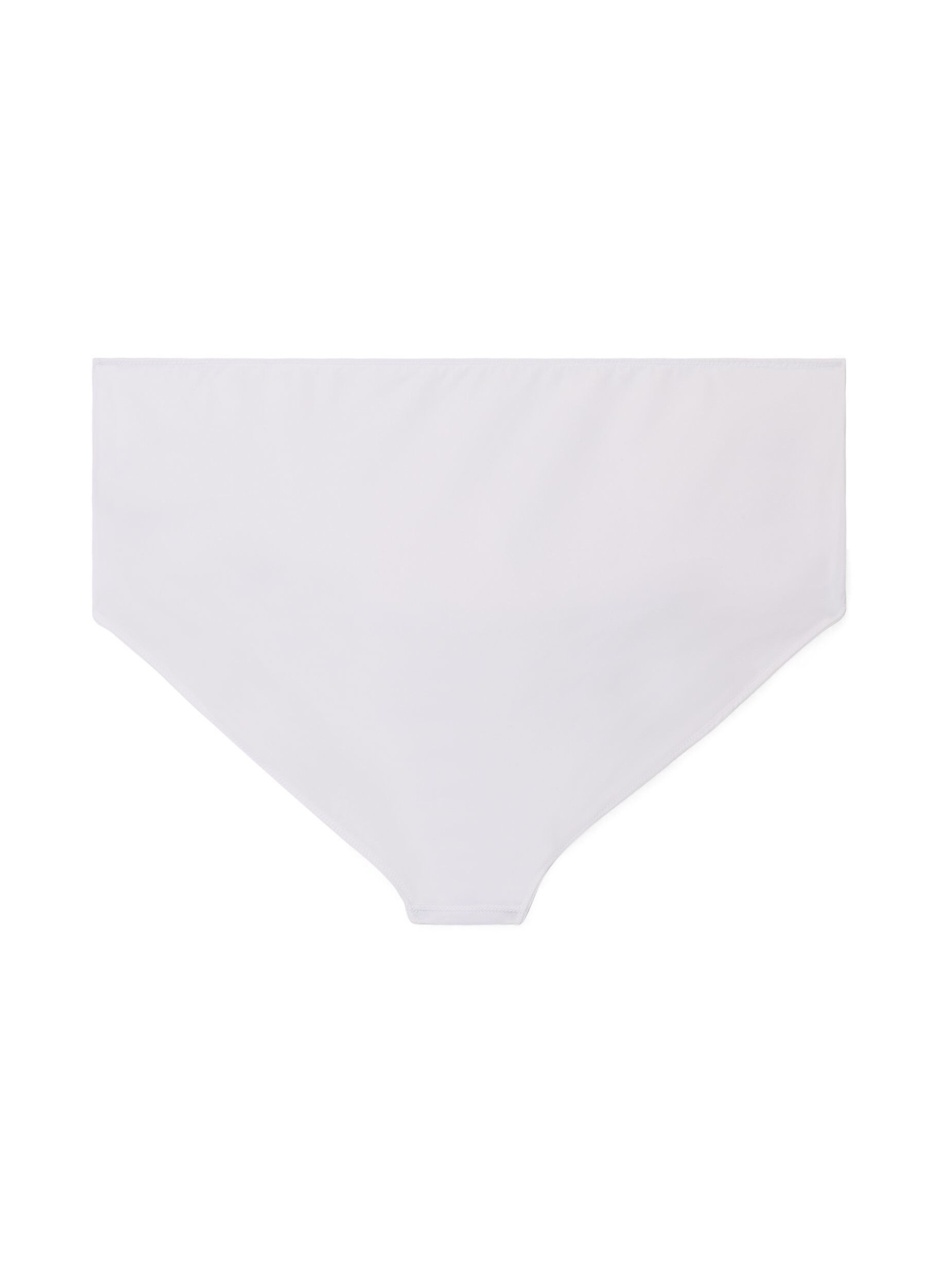 Zizzifashion Microfiber briefs with inner pocket, White, Packshot image number 1