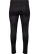 Leggings in imitation suede, Black, Packshot image number 1